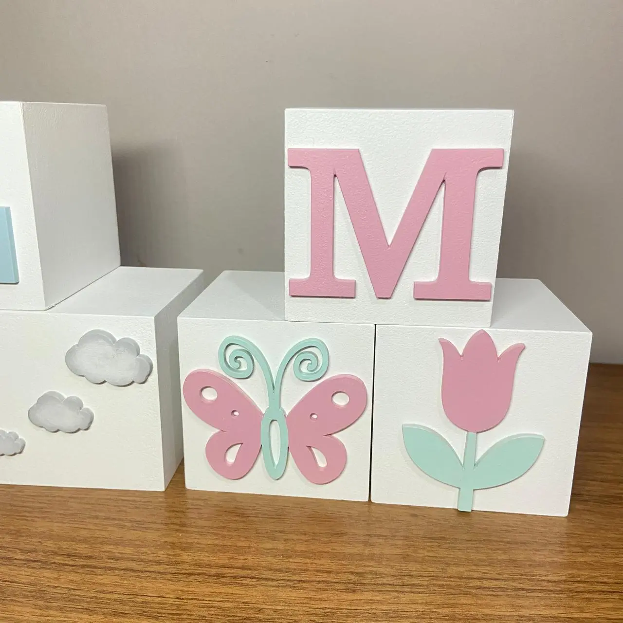 Cubos decorativos em MDF - Image 4